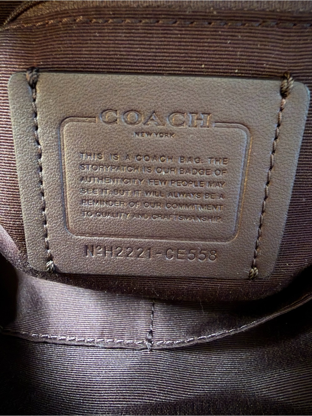 Coach Shearling Court Backpack - Picture 13 of 14